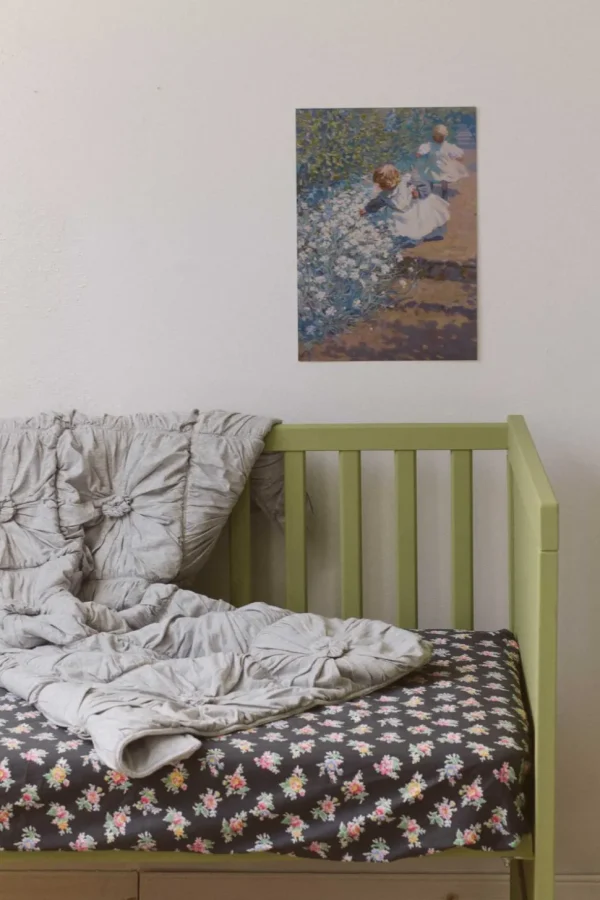 Art Print - Picking Flowers