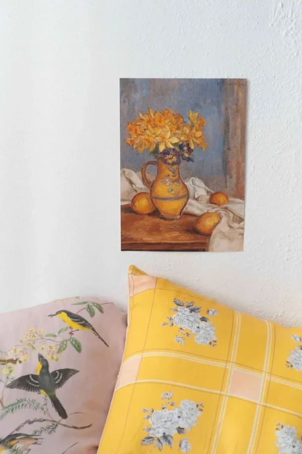 Art Print Daffodils Lemons