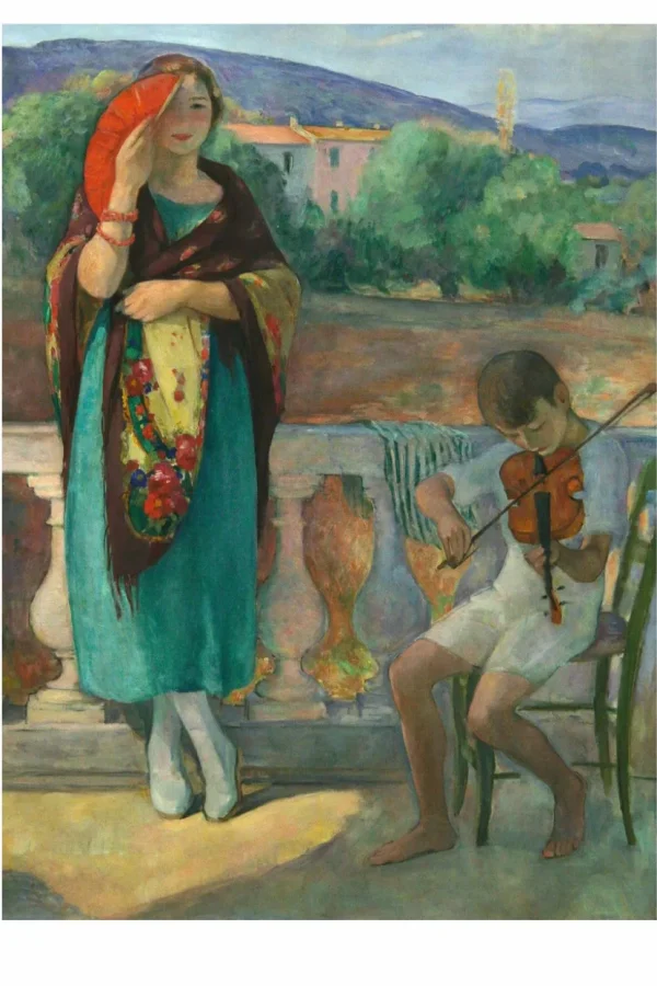 Art Print Set - On The Balcony