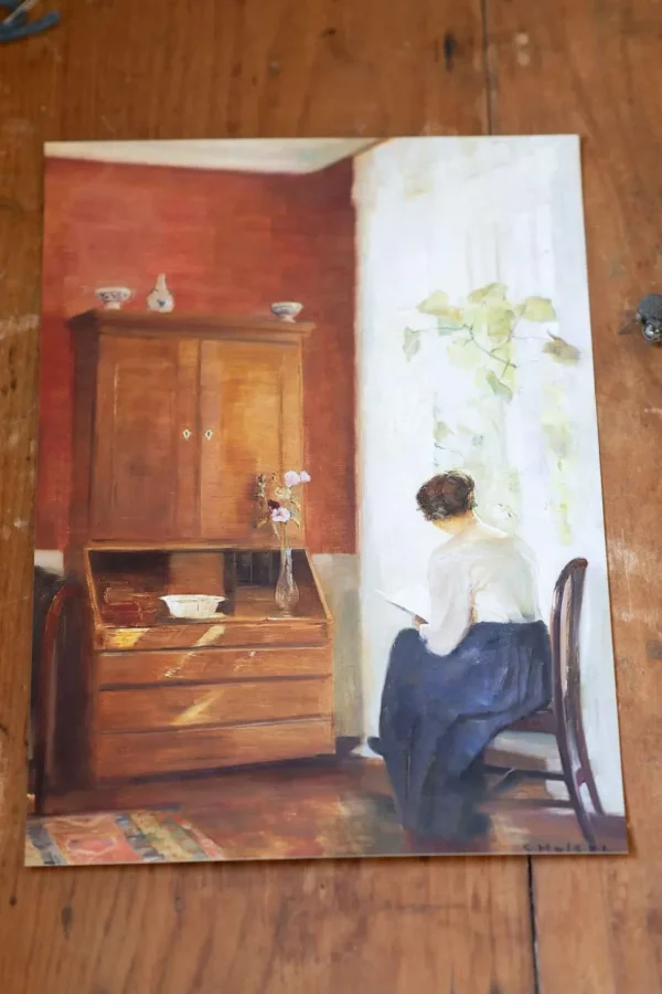 Art Print Set - Reading Room