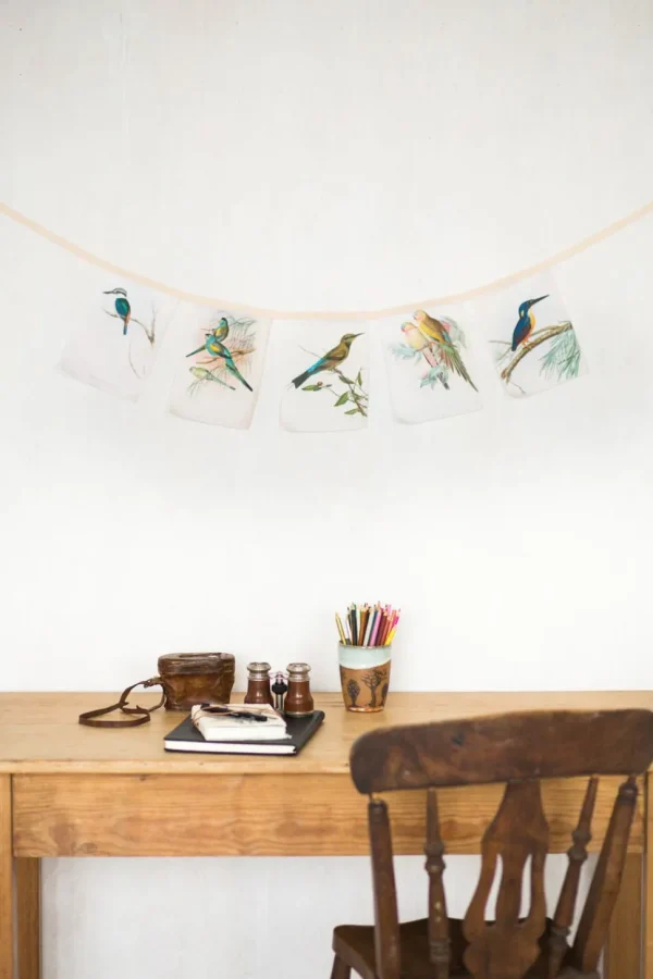 Australian Birds Garland *Organic Cotton