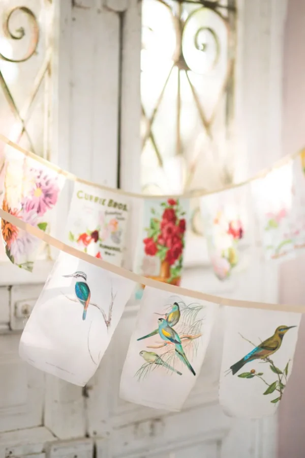 Australian Birds Garland *Organic Cotton