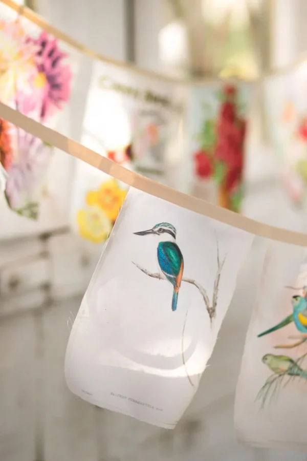 Australian Birds Garland *Organic Cotton