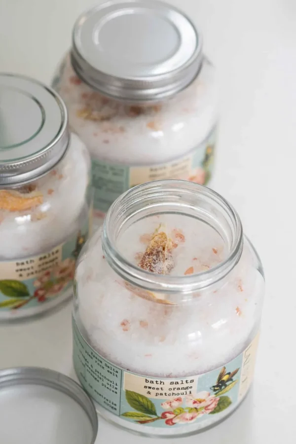 Bath Salts - Sweet Orange & Patchouli