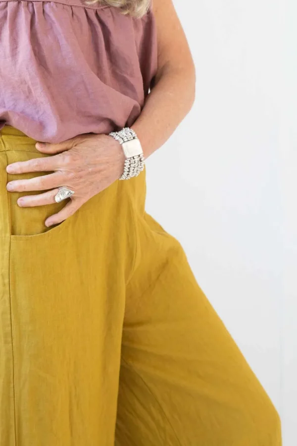 Beaded Pewter Bracelet