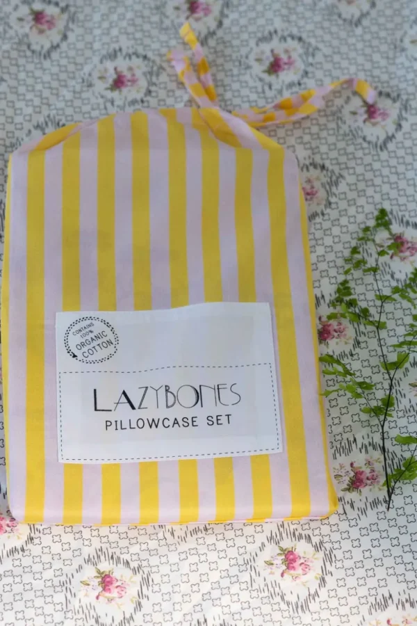 Busy Garden Pillowcase Set *Organic Cotton