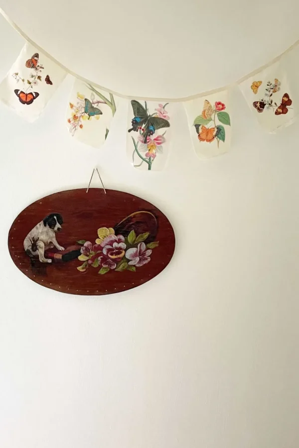 Butterflies Garland *Organic Cotton