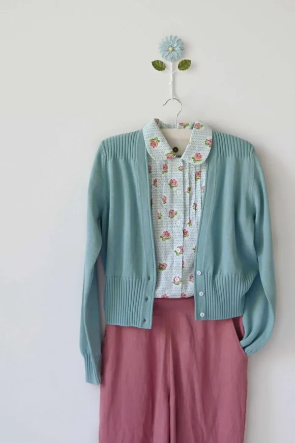 Carly Cardigan In Stillwater *Organic Cotton