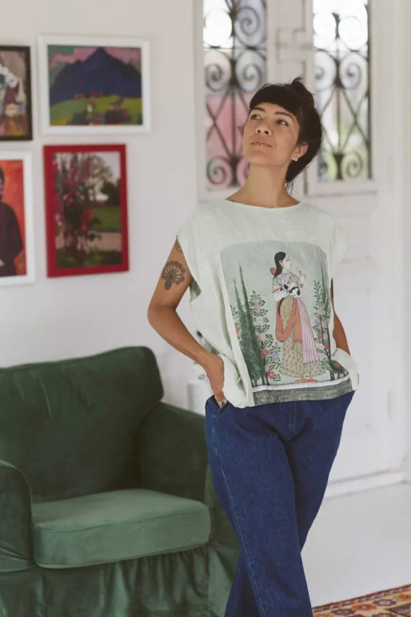 Celine Pant In Lightweight Denim *Organic Cotton