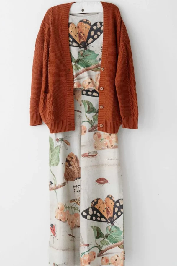 Charli Cardigan Rust