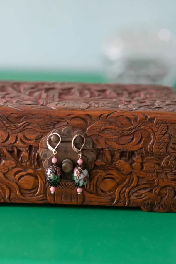 Cloisonne Earrings