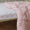 Cot Quilt Rosette Tuscan Pink *Organic Cotton
