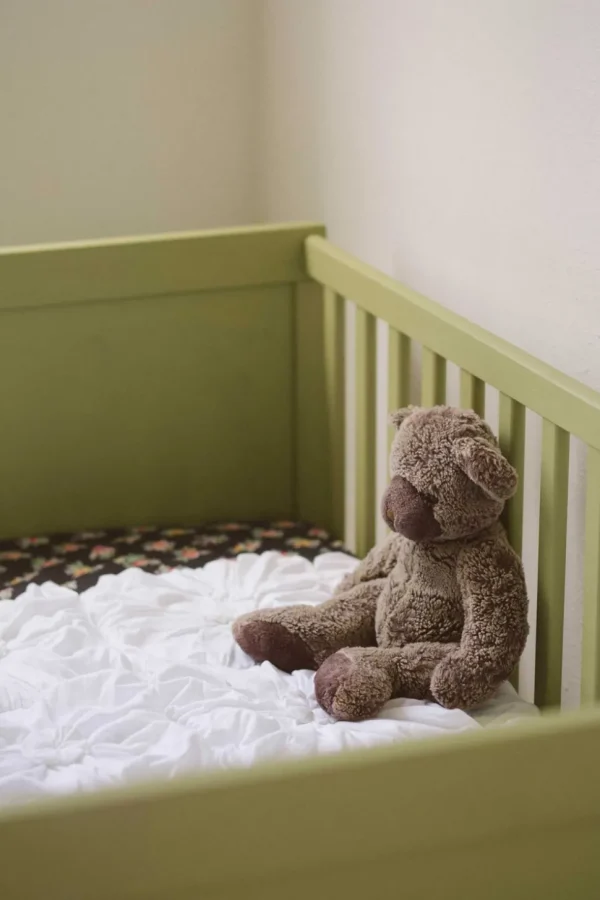 Cot Quilt Rosette White *Organic Cotton