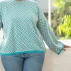 Freda Jumper In Checker *Organic Cotton