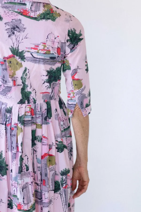 Gianna Dress In Sorrento *Organic Cotton