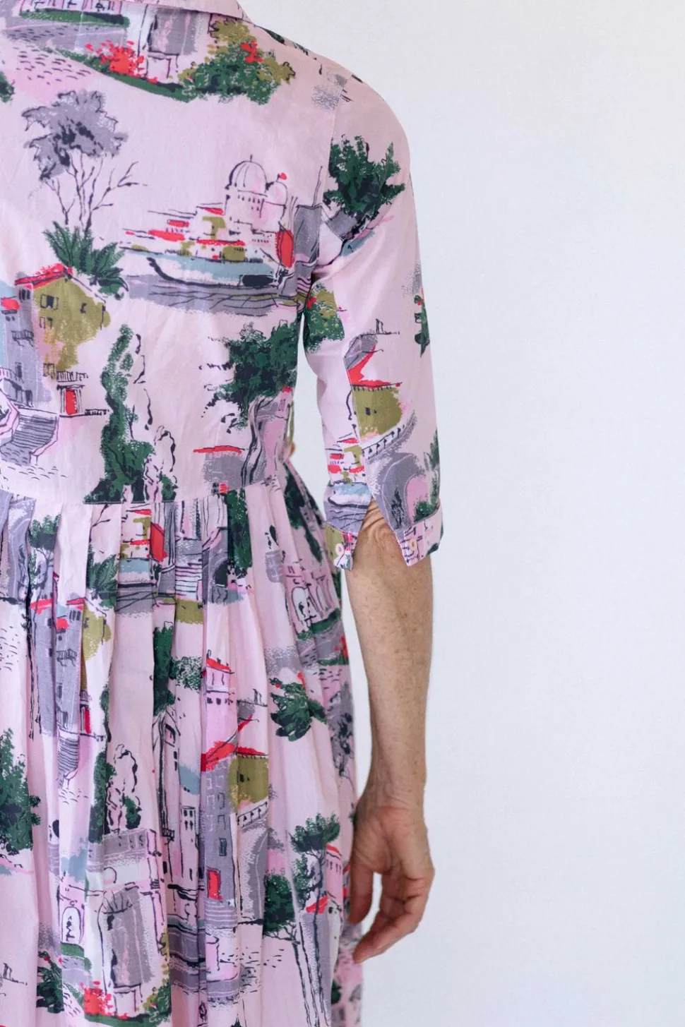 gianna_dress_in_sorrento__3.webp Gianna Dress In Sorrento *Organic Cotton