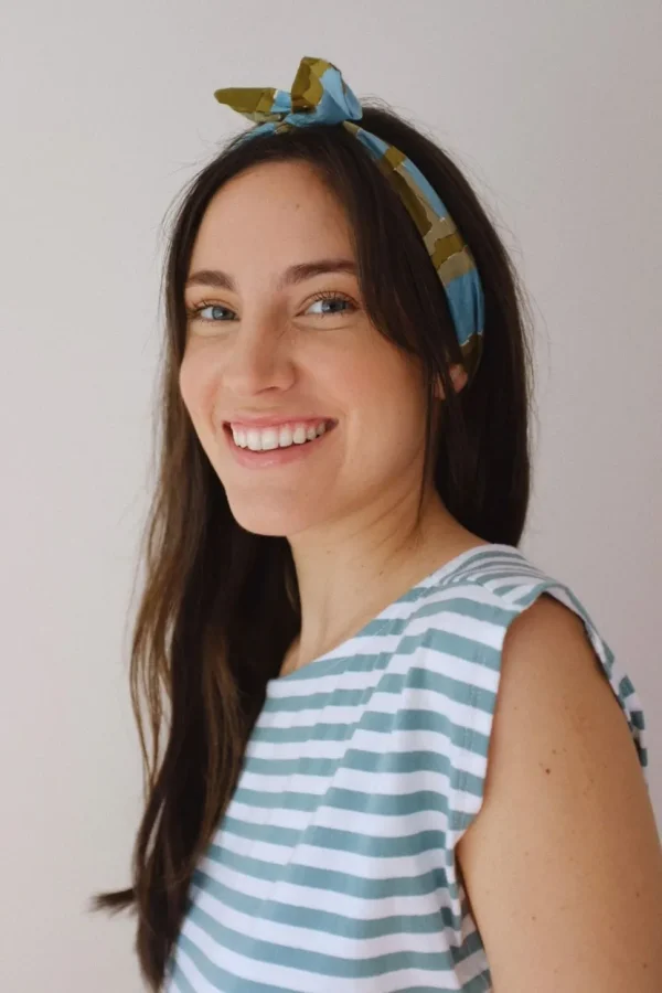 Hair Wrap In Watercolour