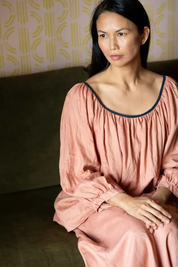 Hetti Linen Top Clay