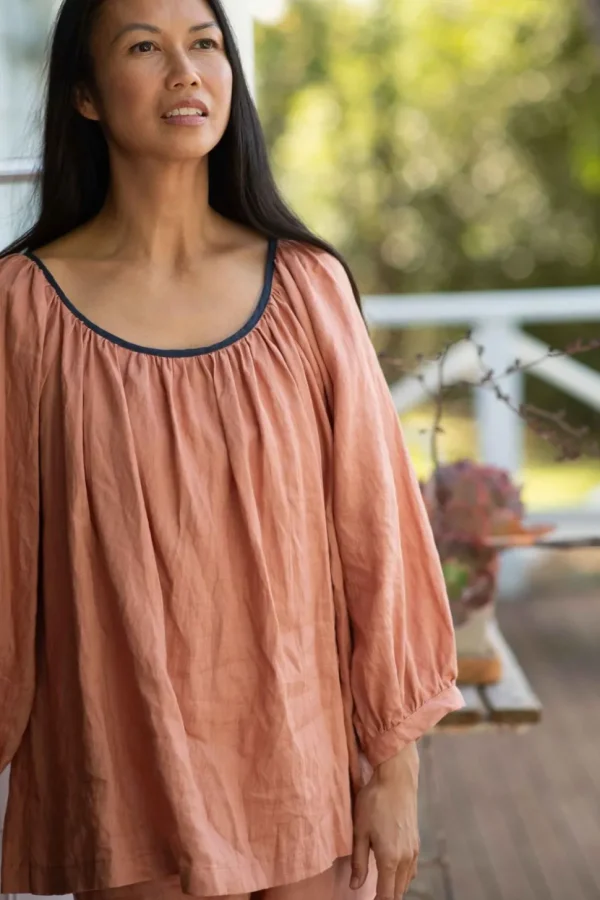 Hetti Linen Top Clay