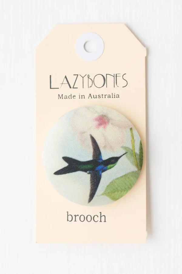 Hummingbird Brooch