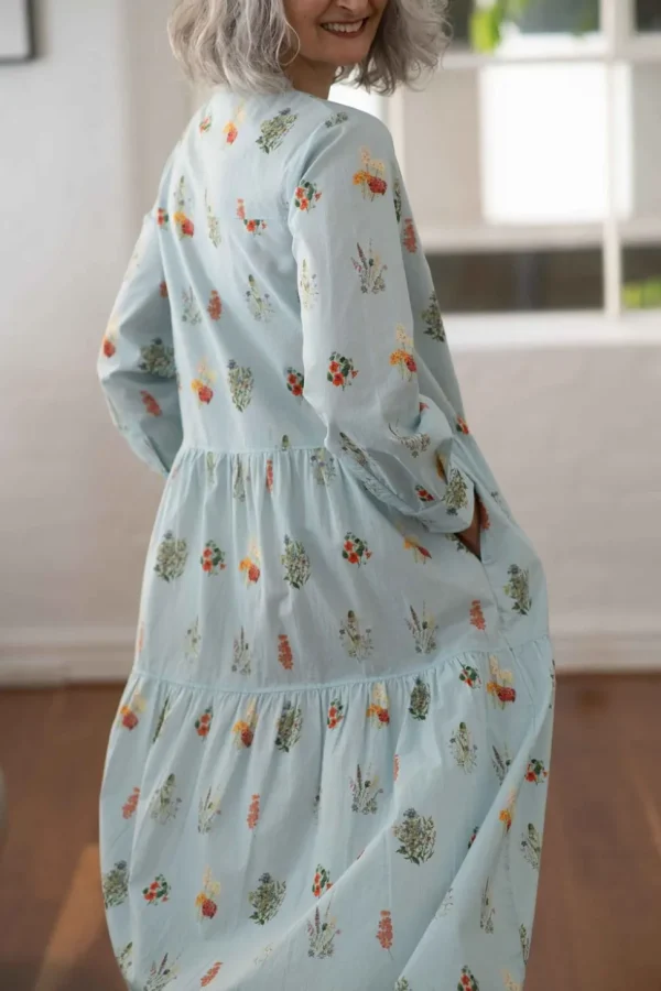 Ingrid Dress Wildflowers *Organic Cotton