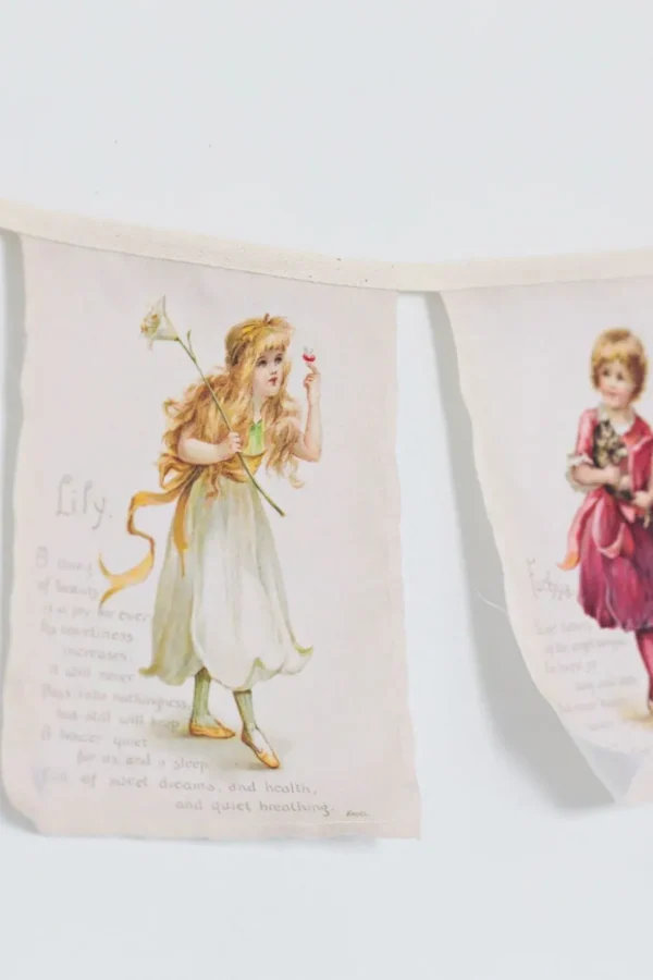 Language Of Flowers Garland *Organic Cotton