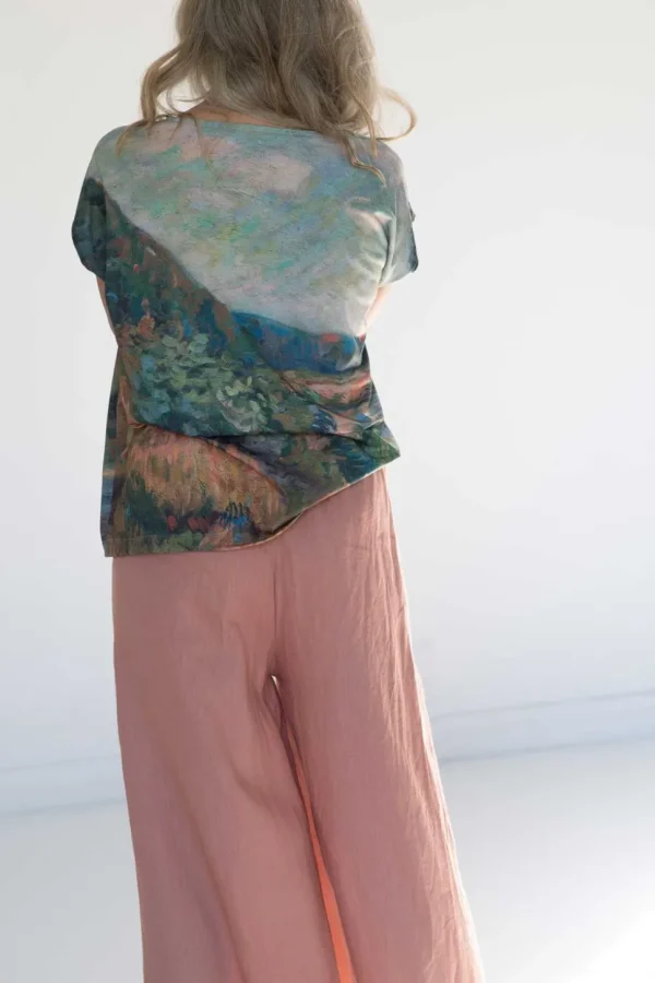 Leila Top Landscape *Organic Cotton