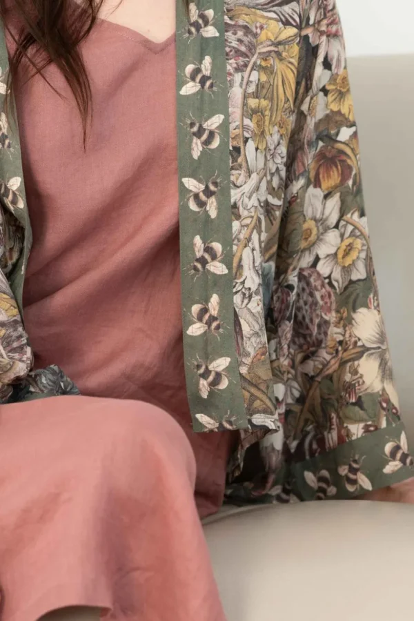 Love Grows Wild Crop Kimono