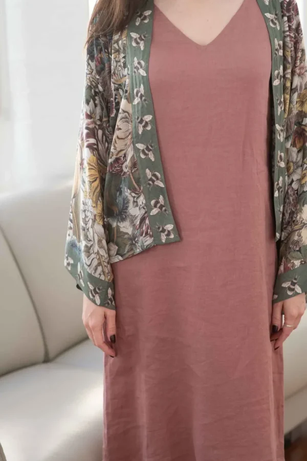 Love Grows Wild Crop Kimono