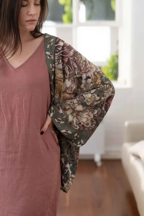 Love Grows Wild Crop Kimono