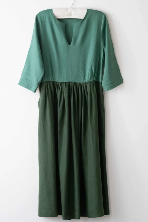 Michaela Dress Evergreen