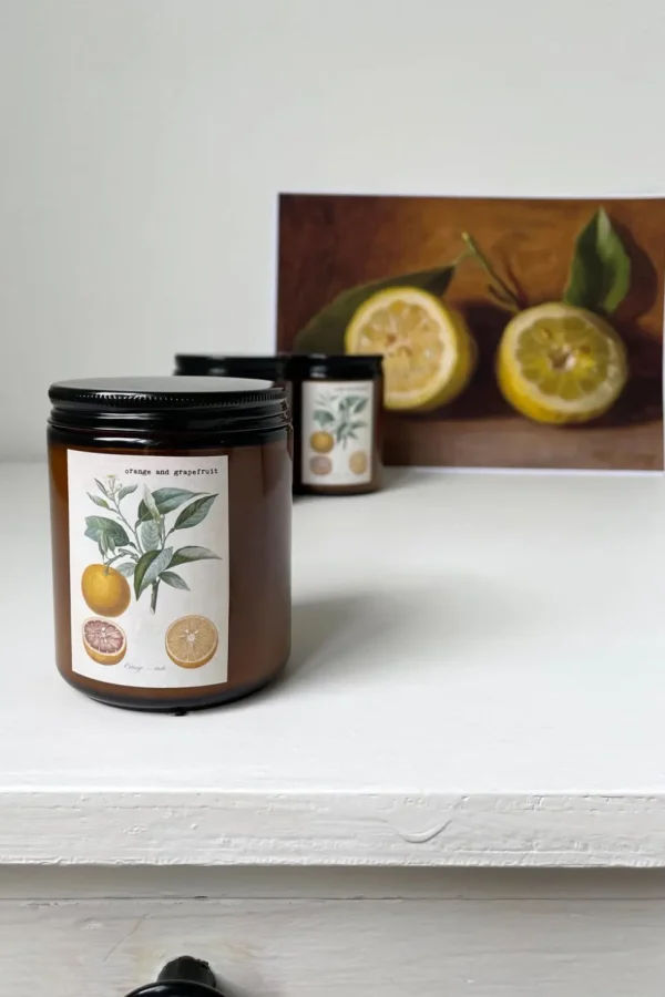 Orange And Grapefruit Candle