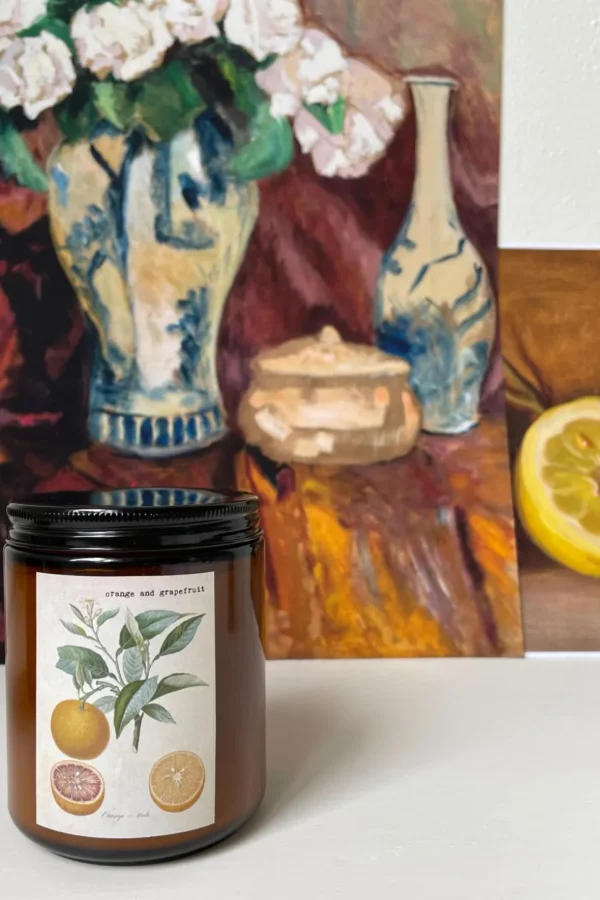 Orange And Grapefruit Candle