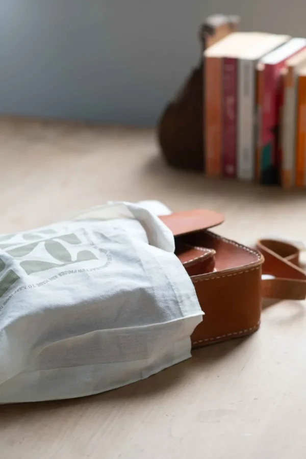 Rising Sun Leather Satchel