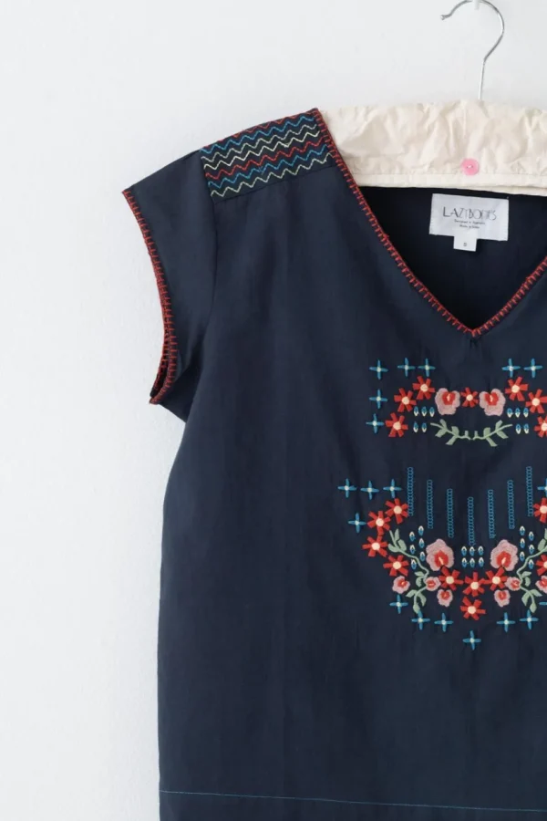 Sarah Top Parisian Blue