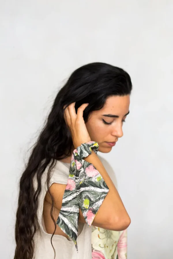 Scrunchie Scarf In Rosalie