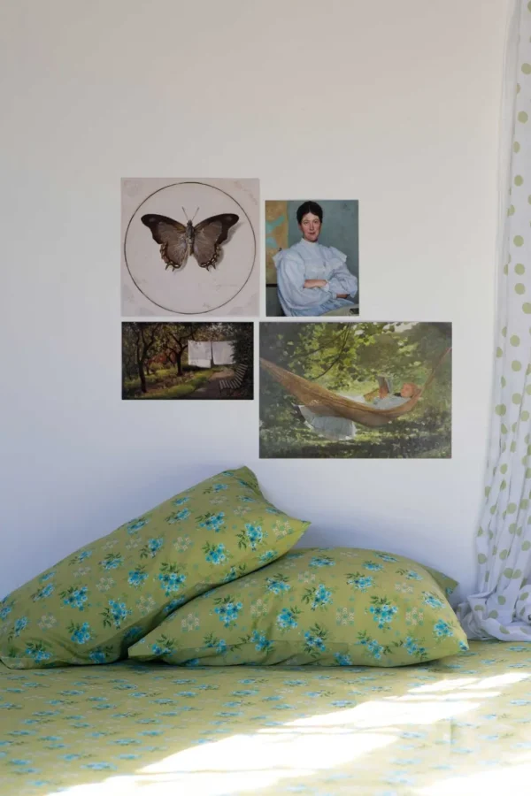 Sheet Set In Avonlea Moss *Organic Cotton