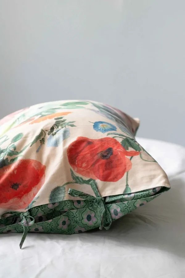 Summer Flowers Pillowcase Set *Organic Cotton