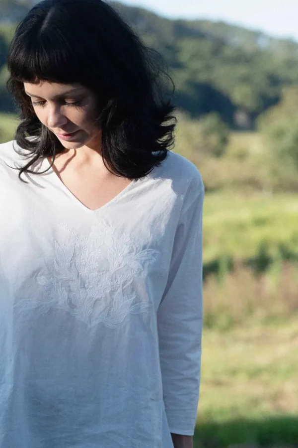 Tilly Top White *Organic Cotton