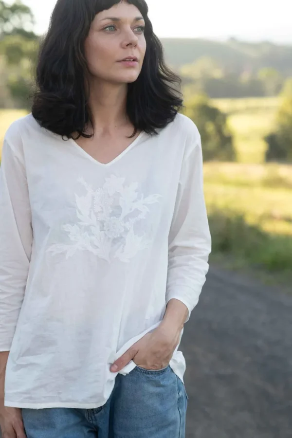 Tilly Top White *Organic Cotton