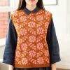 Valerie Vest Floral *Organic Cotton