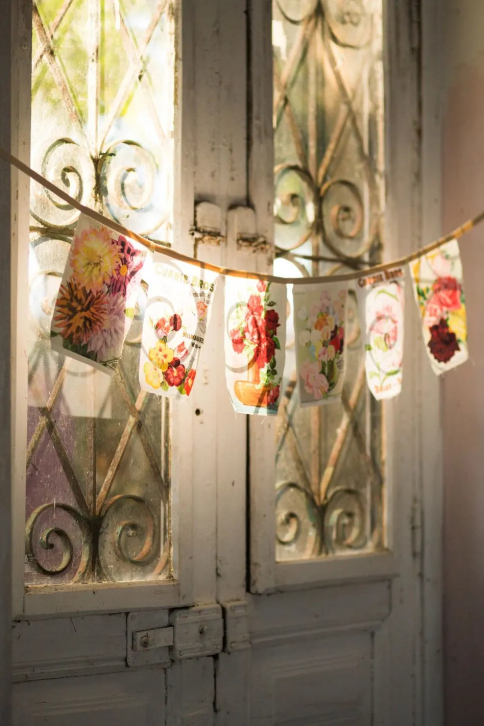 Vintage Flower Garland *Organic Cotton