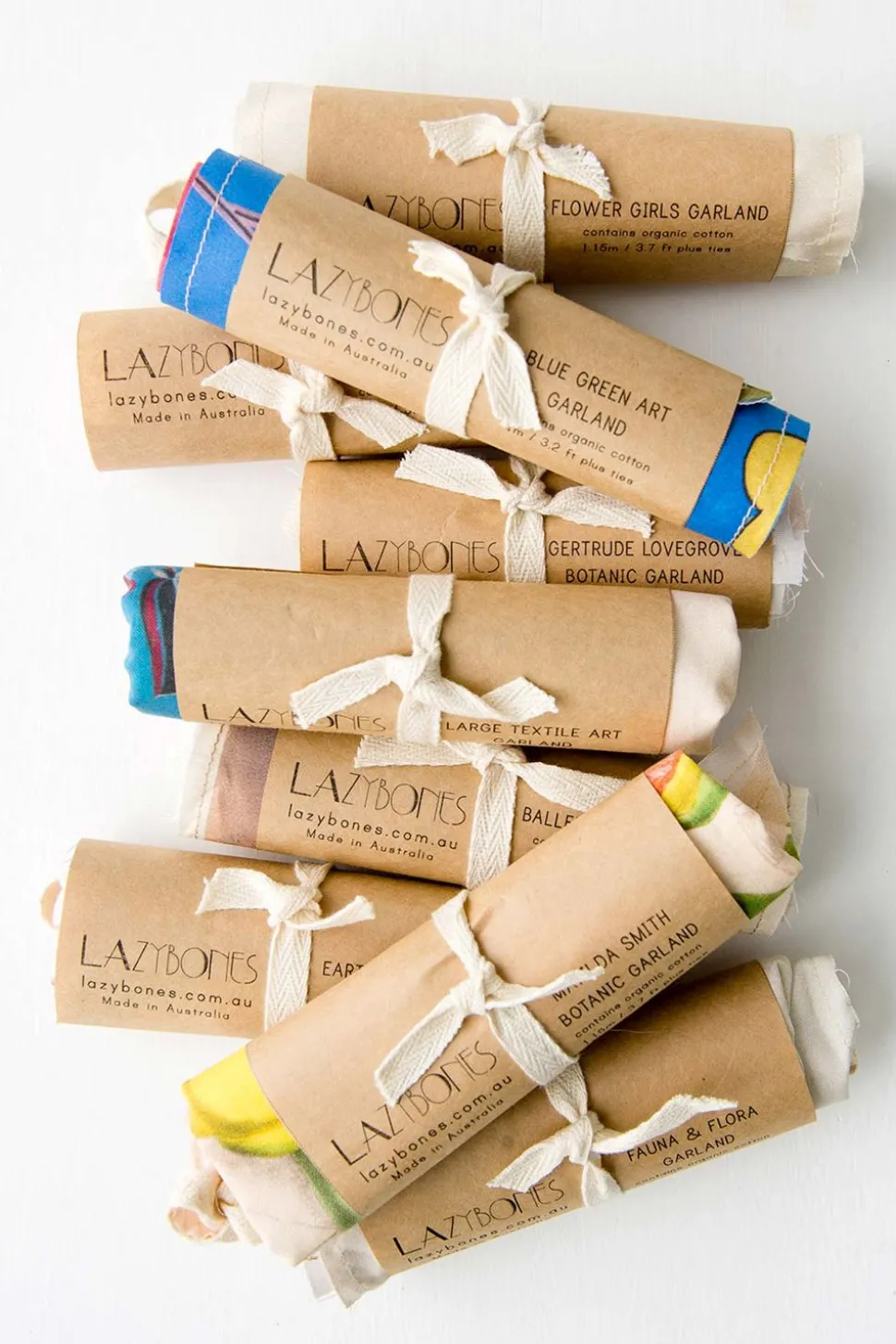 Vintage Flower Garland *Organic Cotton