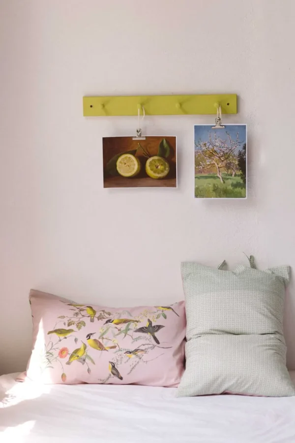 Yellow Birds Pillowcase Set *Organic Cotton